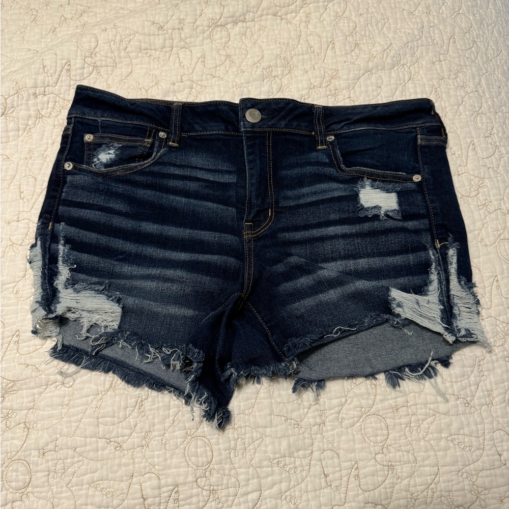 AEO midi shorts